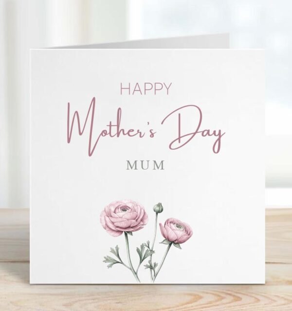Cute Happy Mother's Day Greeting Card - Image 2