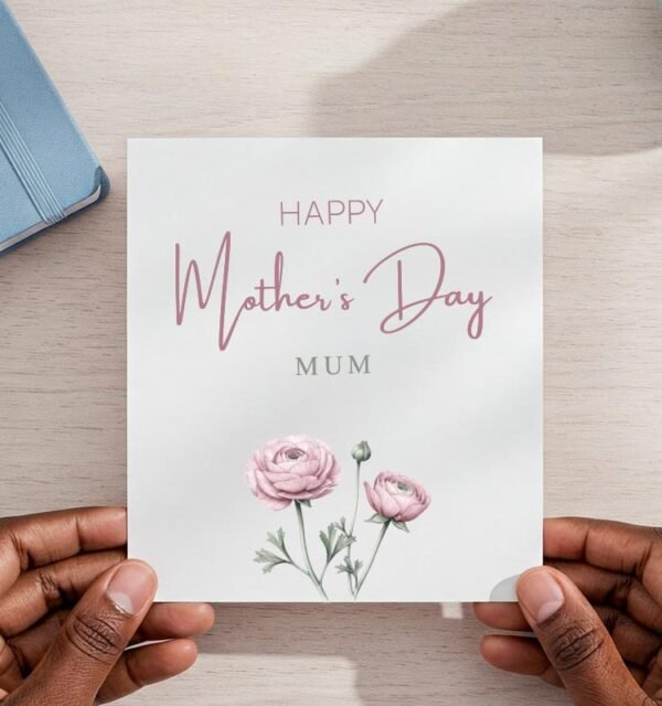 Cute Happy Mother's Day Greeting Card - Image 1