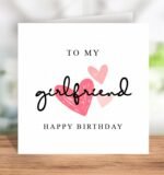 Cute Girlfriend Birthday Card - Image 2