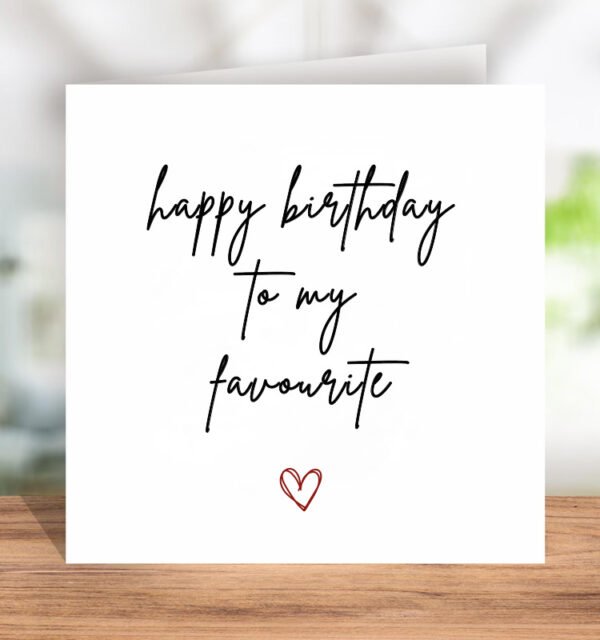 Cute Birthday Greeting Card - Image 2