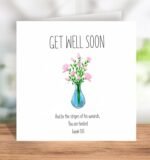Cute Get Well Soon Greeting Card - Image 2