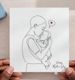 Cute Happy Mother's Day Greeting Card