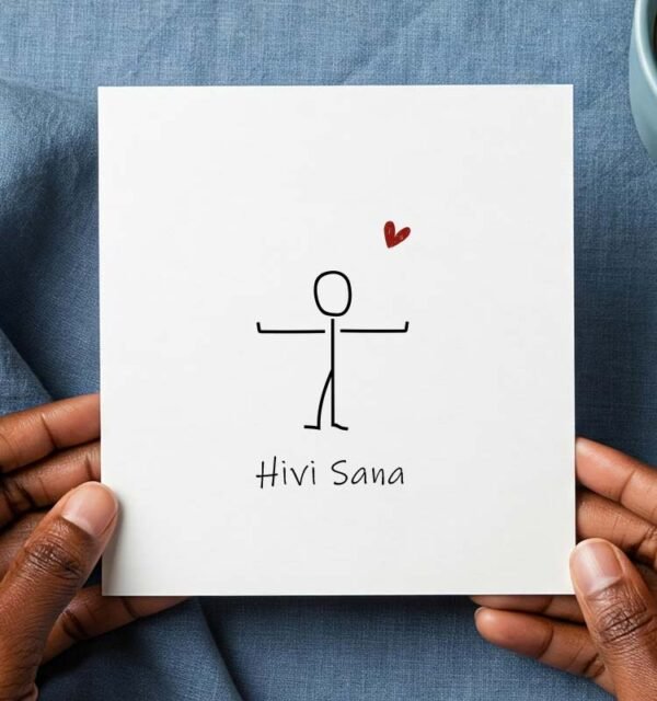 Cute Swahili Nakupenda Hivi Sana (I Love you This Much) - Image 1