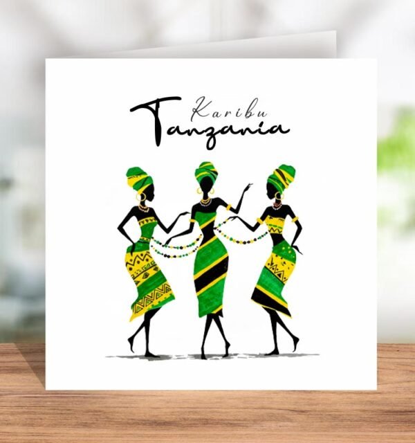 Swahili Karibu Tanzania Art - Image 2
