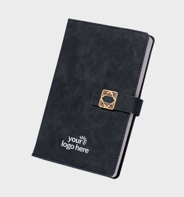Branded A5 Checked Buckle Corporate Notebook - Image 2