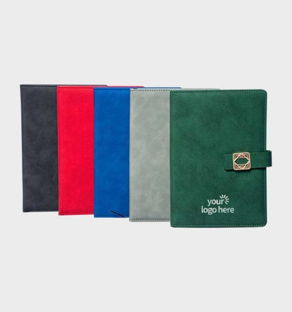 Branded A5 Checked Buckle Corporate Notebook - Image 3
