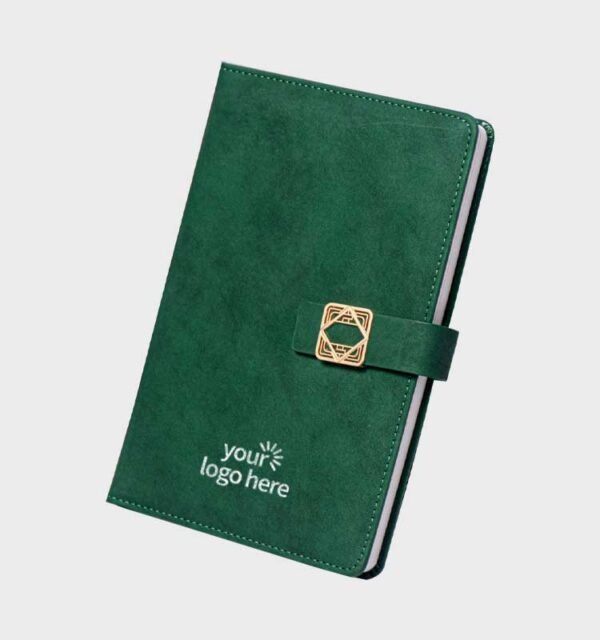 Branded A5 Checked Buckle Corporate Notebook - Image 4