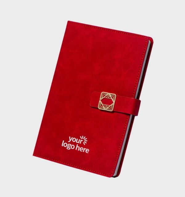 Branded A5 Checked Buckle Corporate Notebook - Image 6