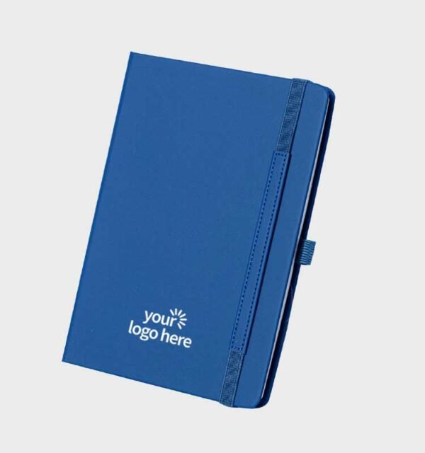 Branded A5 Hard Cover Band Notebooks - Image 3