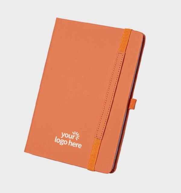 Branded A5 Hard Cover Band Notebooks - Image 7