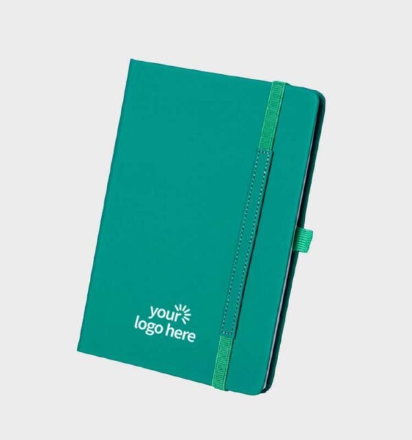 Branded A5 Hard Cover Band Notebooks - Image 9
