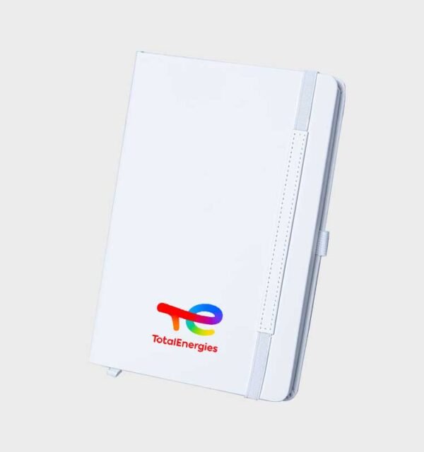 Branded A5 Hard Cover Band Notebooks - Image 1