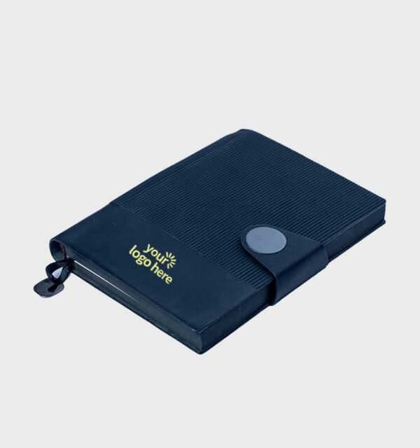 Branded Executive Round Buckle Notebook - Image 2