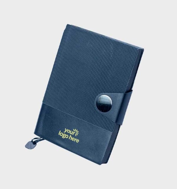 Branded Executive Round Buckle Notebook - Image 3