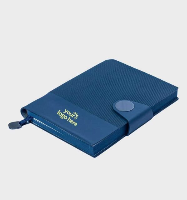 Branded Executive Round Buckle Notebook - Image 4