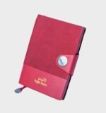 Branded Executive Round Buckle Notebook - Image 6