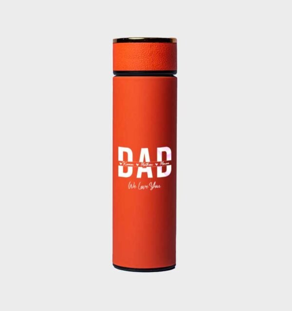 Branded LED Temperature Display Thermal Flasks - Image 1