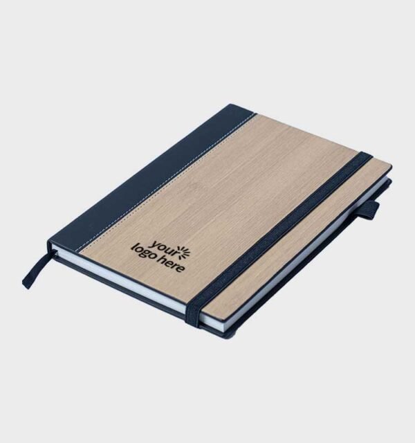 Branded Corporate A5 Bamboo Notebook - Image 2