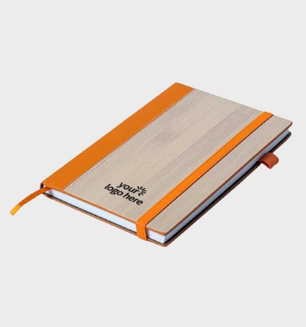 Branded Corporate A5 Bamboo Notebook - Image 5