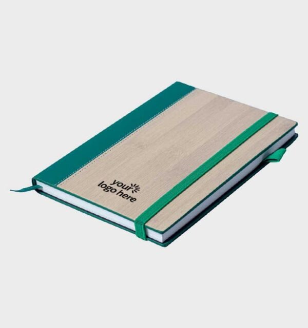 Branded Corporate A5 Bamboo Notebook - Image 7