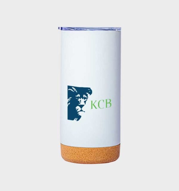 Custom Branded Cork Bottom Tumblers - Image 1
