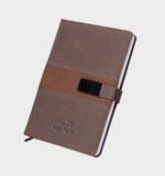 Branded Corporate Executive Notebooks - Silver Buckle - Image 3