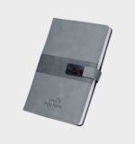 Branded Corporate Executive Notebooks - Silver Buckle - Image 5