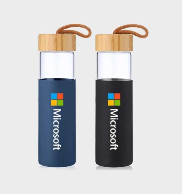 Custom Branded Glass Water Bottles - Image 1