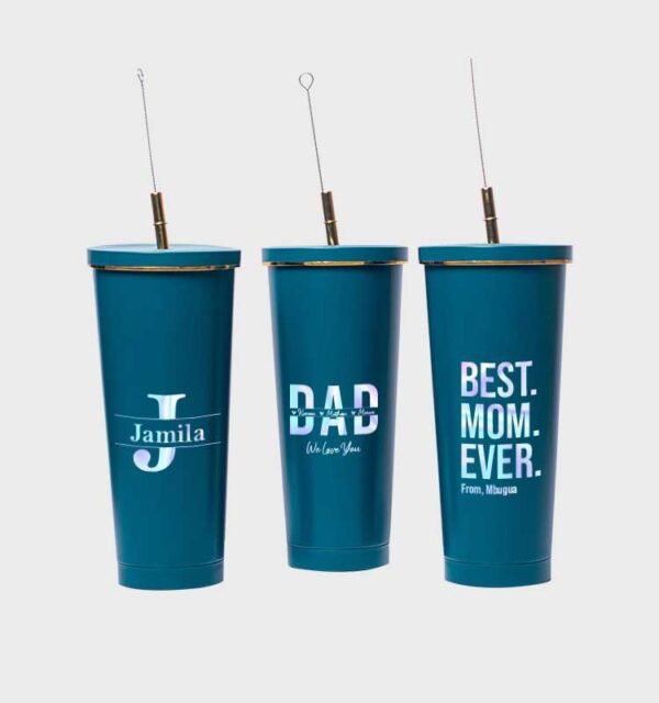 Custom Branded Gold Ring Tumblers - Image 1