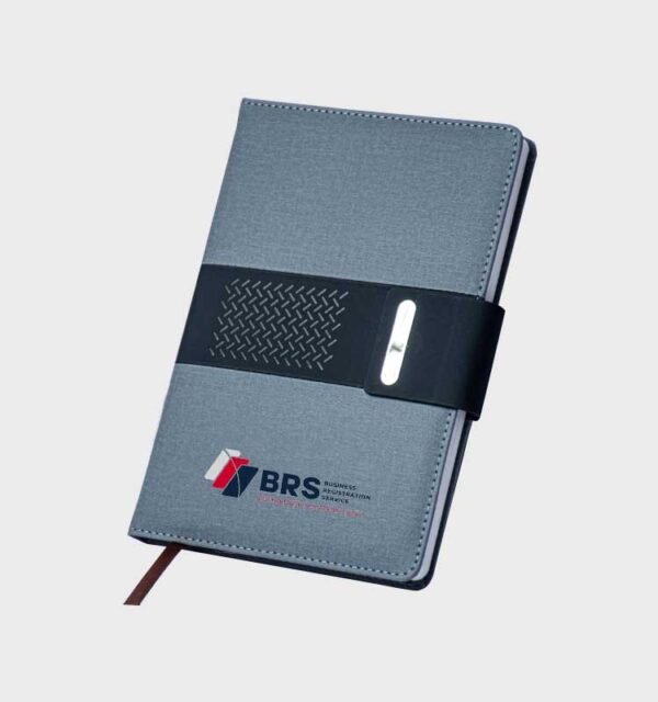 Branded Executive Middle Connect Notebook - Image 1