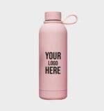 Custom Branded Skinfeel thermal Flasks with Rubber Handle 750ml - Image 3