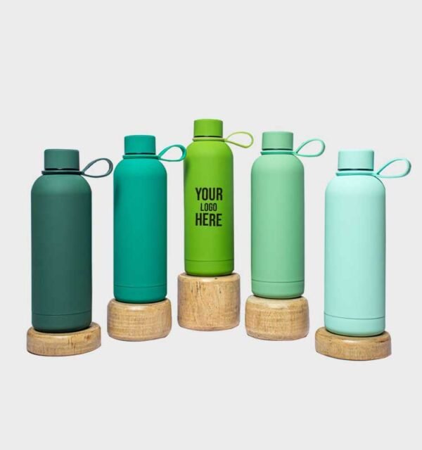 Custom Branded Skinfeel thermal Flasks with Rubber Handle 750ml - Image 12