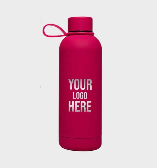 Custom Branded Skinfeel thermal Flasks with Rubber Handle 750ml - Image 4