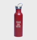 Custom Branded Wooden Lid Water Bottles - Image 4