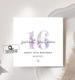Wangeci's 16th Birthday Greeting Card