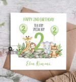 Elan Kimani's 2nd Birthday Greeting Card - Image 2