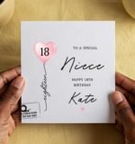Special 18th Niece Happy Birthday Card - Kate
