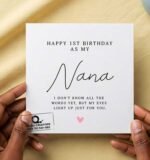 Grandchild to Grandma Happy Birthday Card