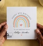 Amazing Niece Ashlyn Wambui Happy Birthday Card