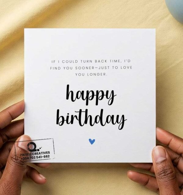 Cute Husband Poem Greeting Card - Image 1