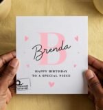 Cute Niece Happy Birthday Card - Brenda