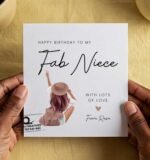 Fab Niece Happy Birthday Card