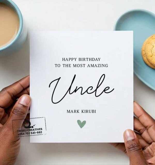 Most Amazing Uncle Birthday Greeting Card - Image 1