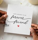 Forever Best Friend Happy Birthday Card