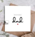 Nakupenda Dad Happy Birthday Greeting Card
