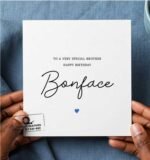 To a Special Brother Happy Birthday Greeting Card - Bonface