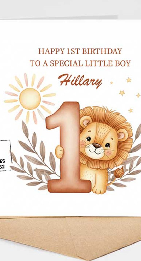 1st Birthday Cards Kenya