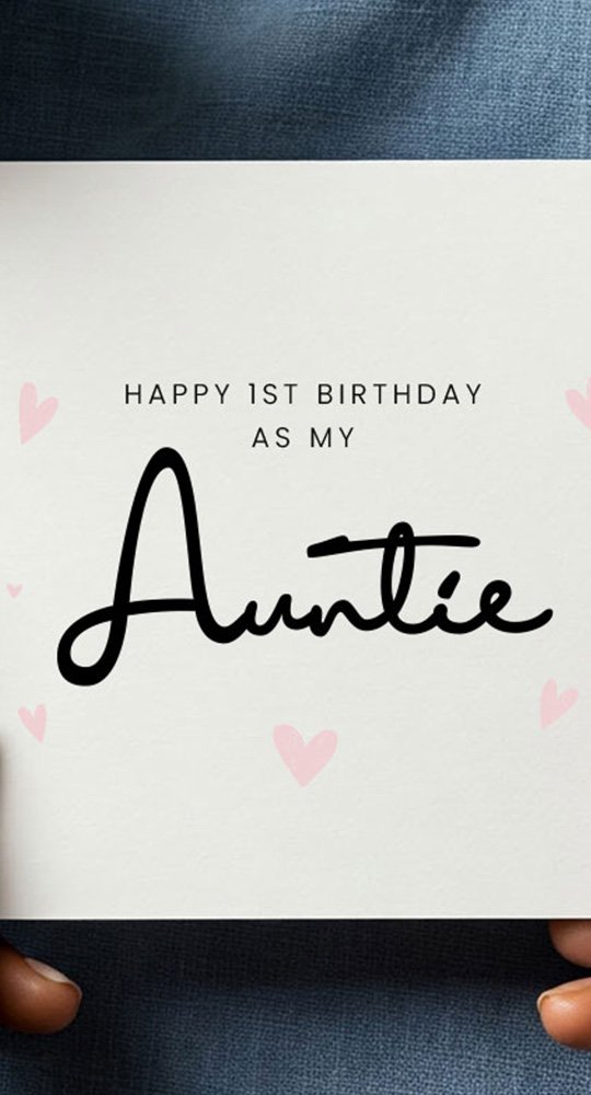 Auntie birthday greeting cards Kenya