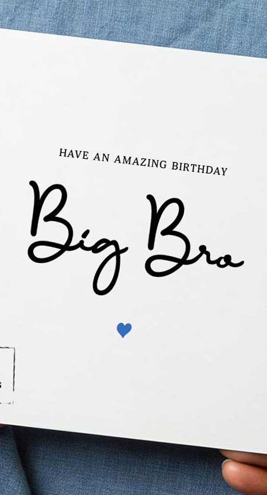 Brother Birthday Greeting Cards Kenya