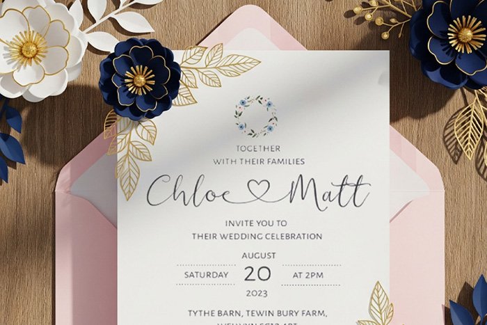 Rustic Wedding Invitations Kenya